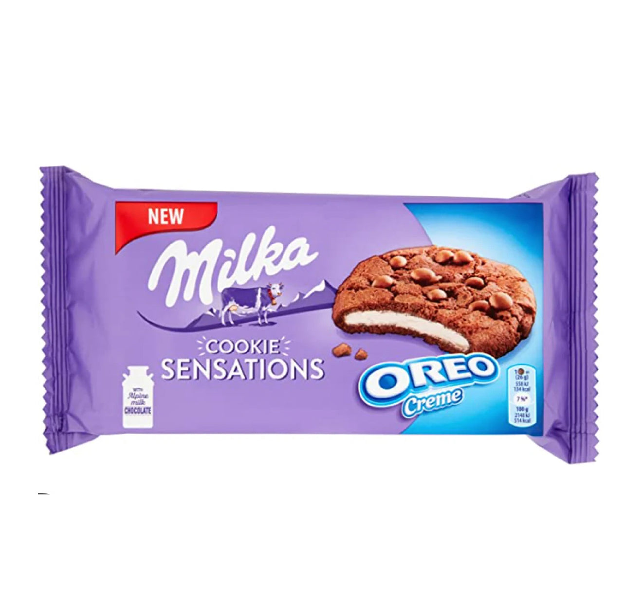 Milka Oreo Milk Creme Sensations Cookies – 156g (5.5) Pack