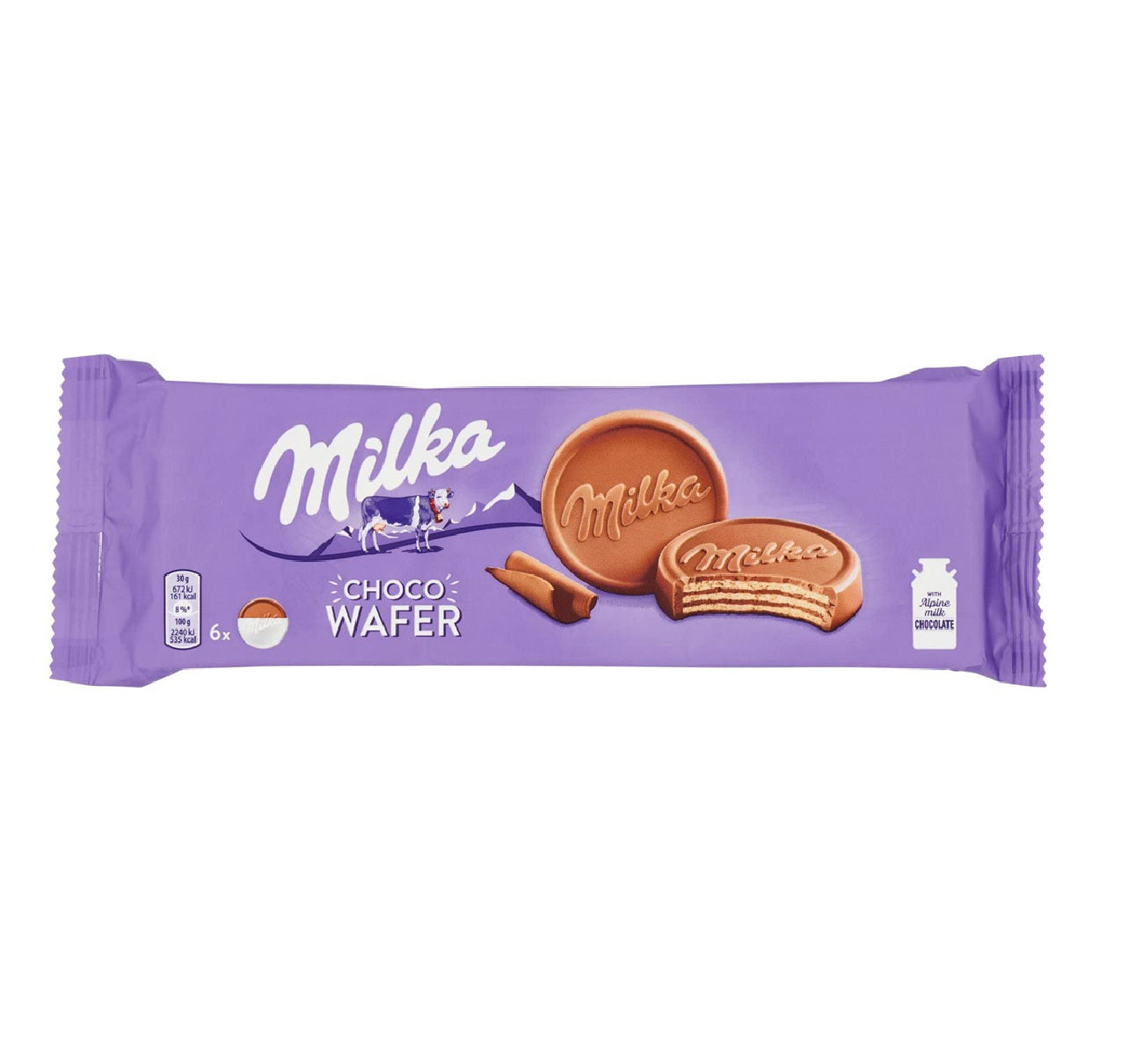 Milka Choco Wafer Cookies – 180g (6.3)  Pack