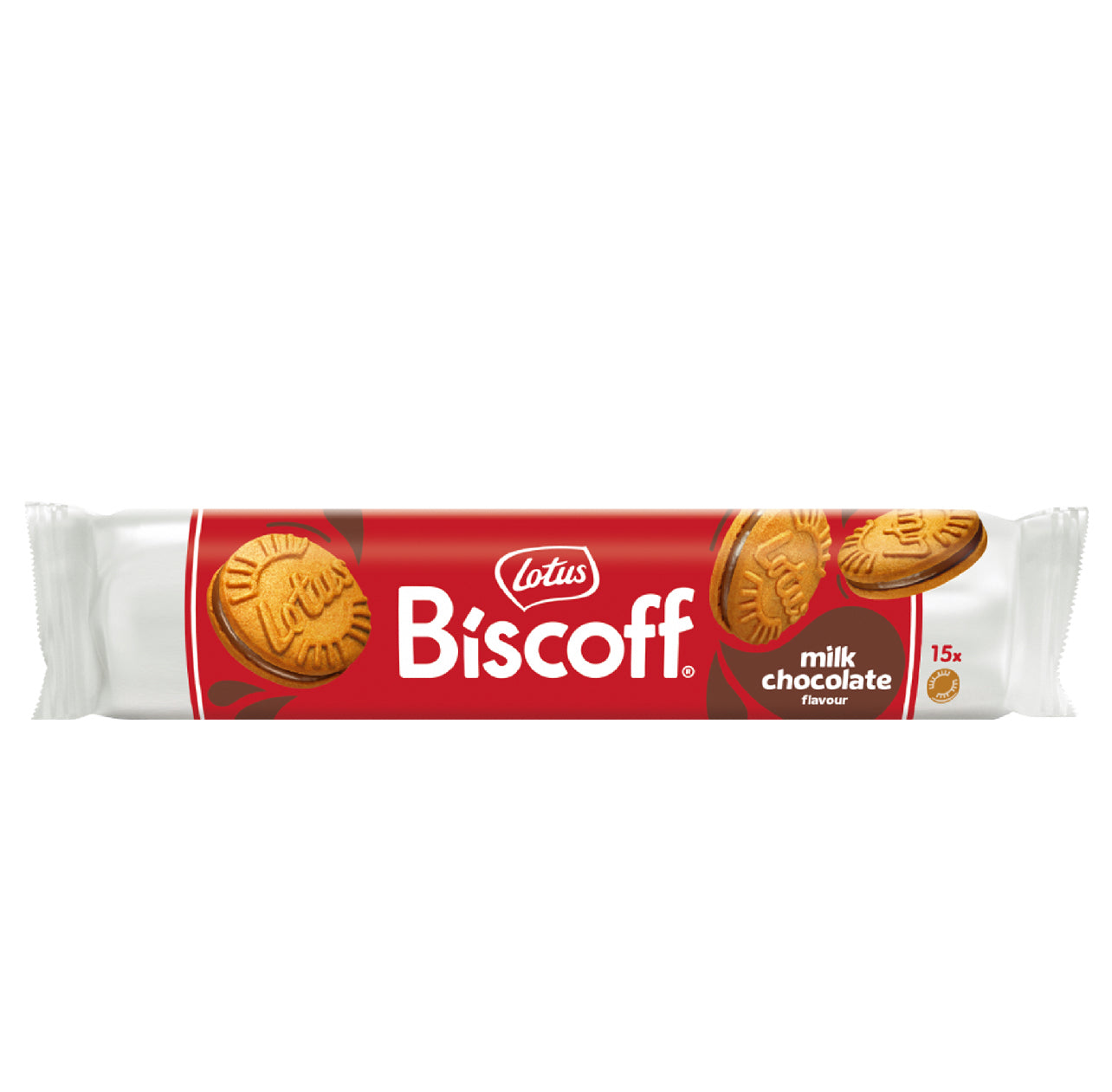 Lotus Biscoff Milk Chocolate Cream Sandwich Cookies 150g (5.3 oz)
